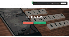 Desktop Screenshot of entercv.com